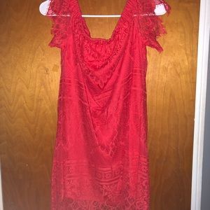 Off the shoulder dress